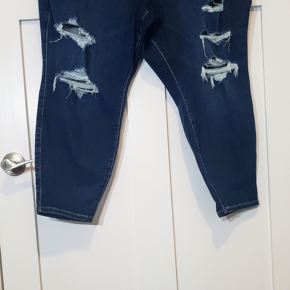 Torrid Hi-Rise Super Soft Jegging Jeans Distressed New With Tags Size 30… - Picture 5 of 16